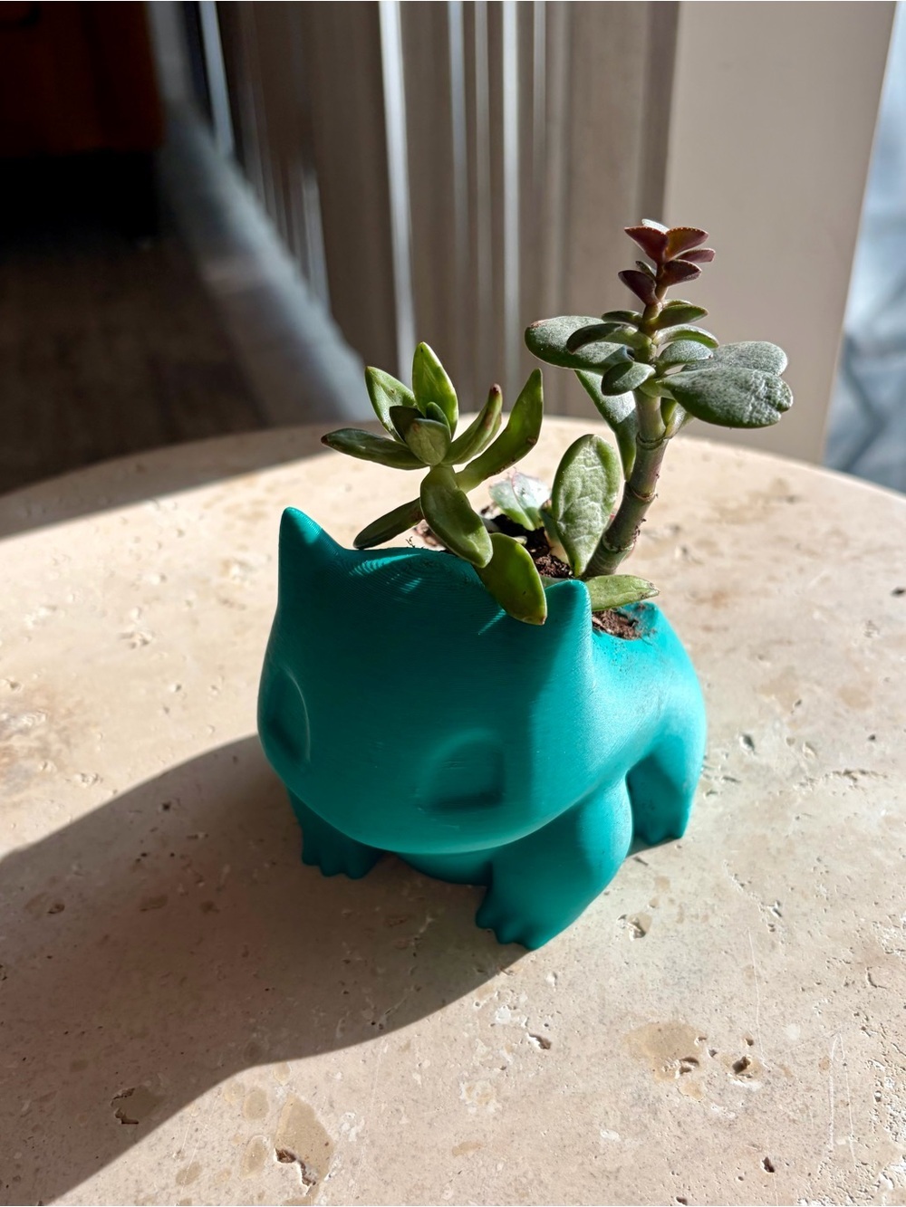 Bulbasaur Pokémon Planter Succulent Pot Cute Desk Decor Handmade - Picture 5 of 5